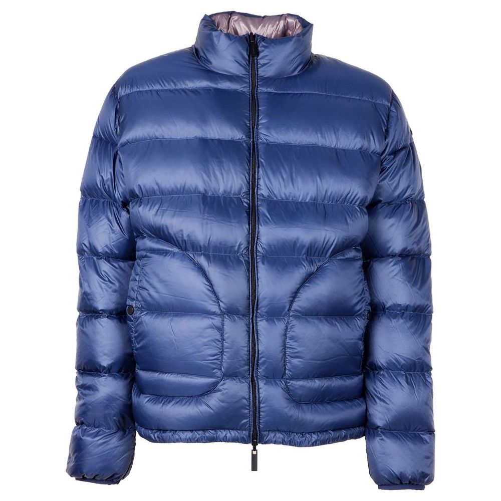 Centogrammi Reversible Dual-Tone Duck Down Jacket blue-nylon-jacket-10