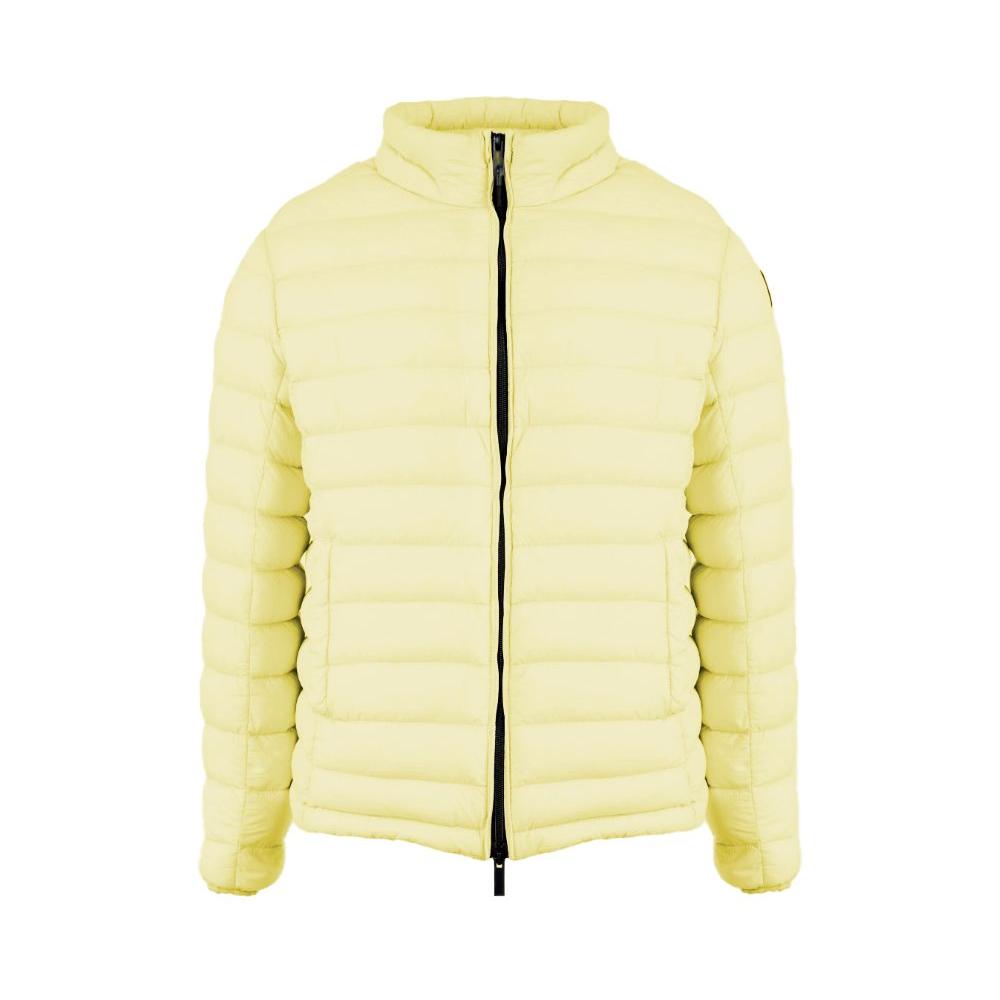 Centogrammi Chic Yellow Nylon Down Jacket yellow-nylon-jackets-coat-1