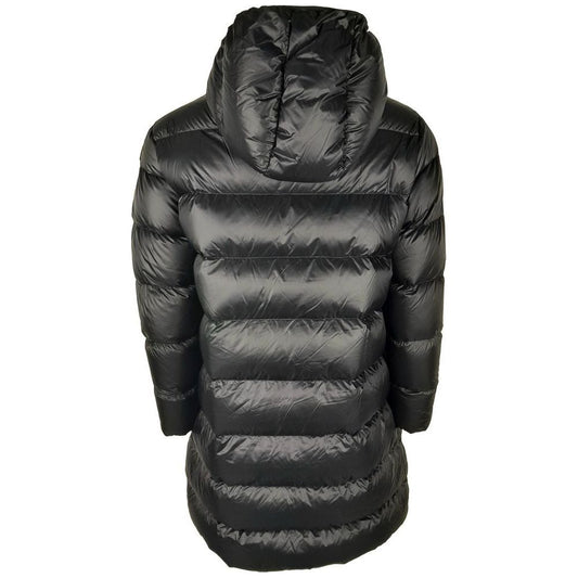 CentogrammiSleek Black Nylon Down Jacket with HoodMcRichard Designer Brands£279.00