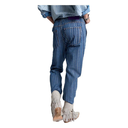 One Teaspoon Blue Cotton Jeans & Pant blue-cotton-jeans-pant-78