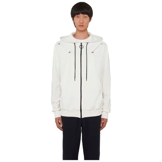 Off-White Elevated Casual Sweatshirt - Timeless White white-cotton-sweater-15