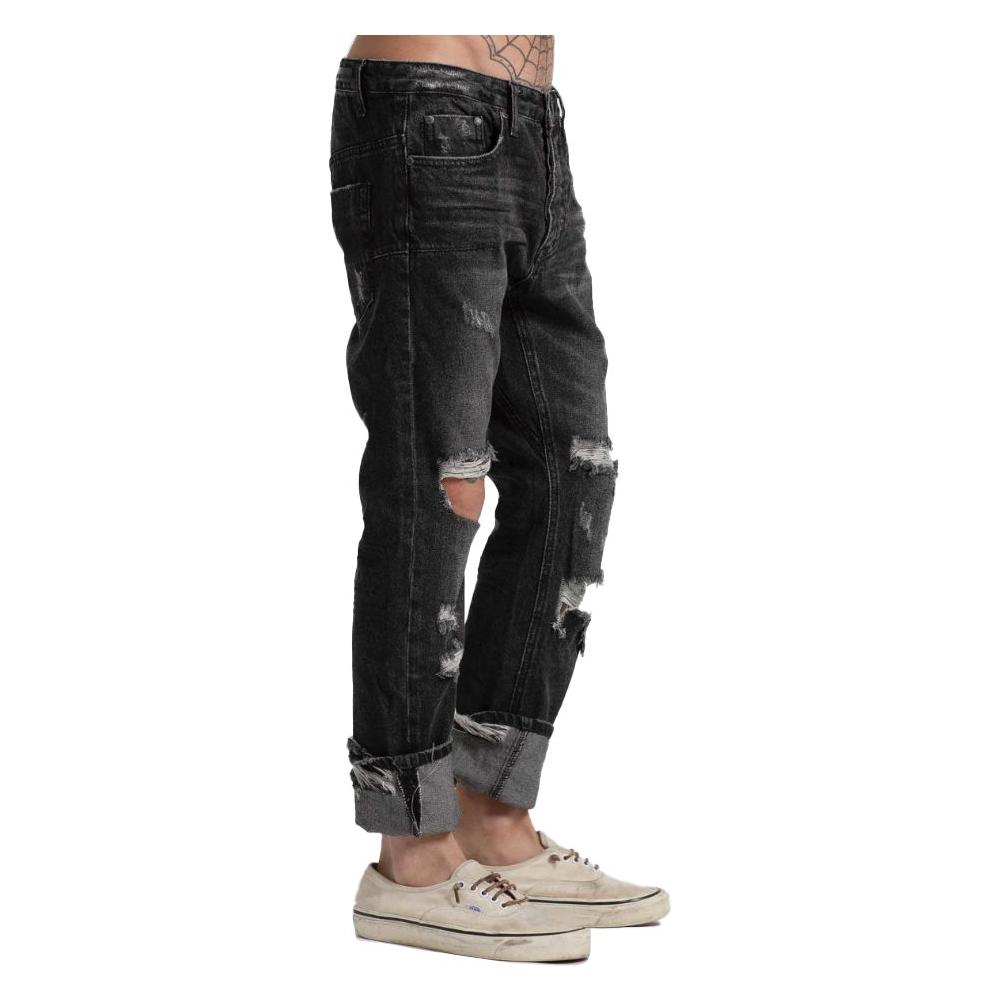 One Teaspoon Black Cotton Jeans & Pant black-cotton-jeans-pant-16