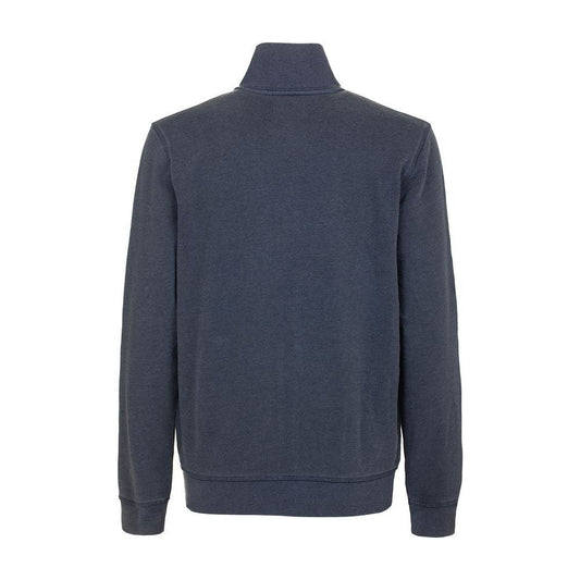 Fred MelloChic Blue Cotton Blend Zipper SweatshirtMcRichard Designer Brands£89.00