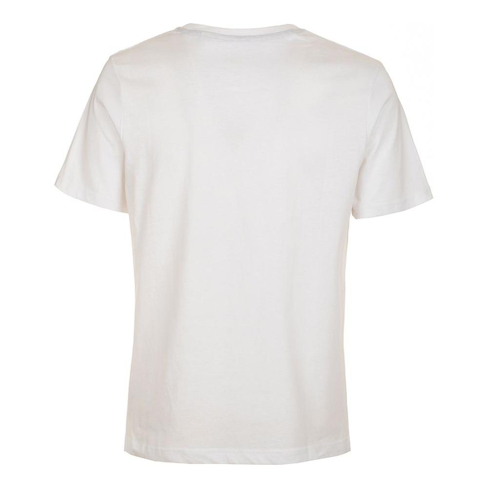 Fred Mello Classic White Crewneck Cotton Tee white-cotton-t-shirt-3