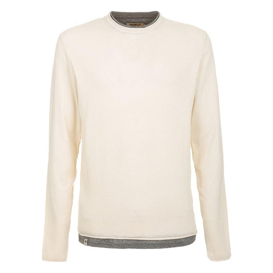 Fred MelloChic Beige Long Sleeve Cotton Blend SweaterMcRichard Designer Brands£89.00