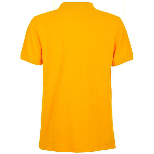 Fred Mello Vibrant Orange Cotton Polo Shirt with Logo vibrant-orange-cotton-polo-shirt-with-logo