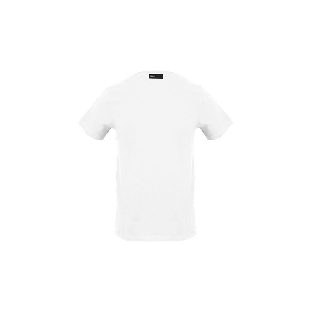 Plein Sport Elevate Your Style with a Premium Cotton Tee white-cotton-t-shirt-21