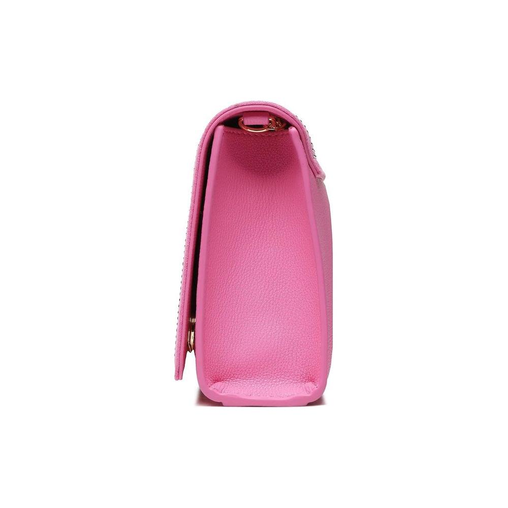 Love Moschino Chic Pink Rhinestone-Studded Shoulder Bag chic-pink-rhinestone-studded-shoulder-bag