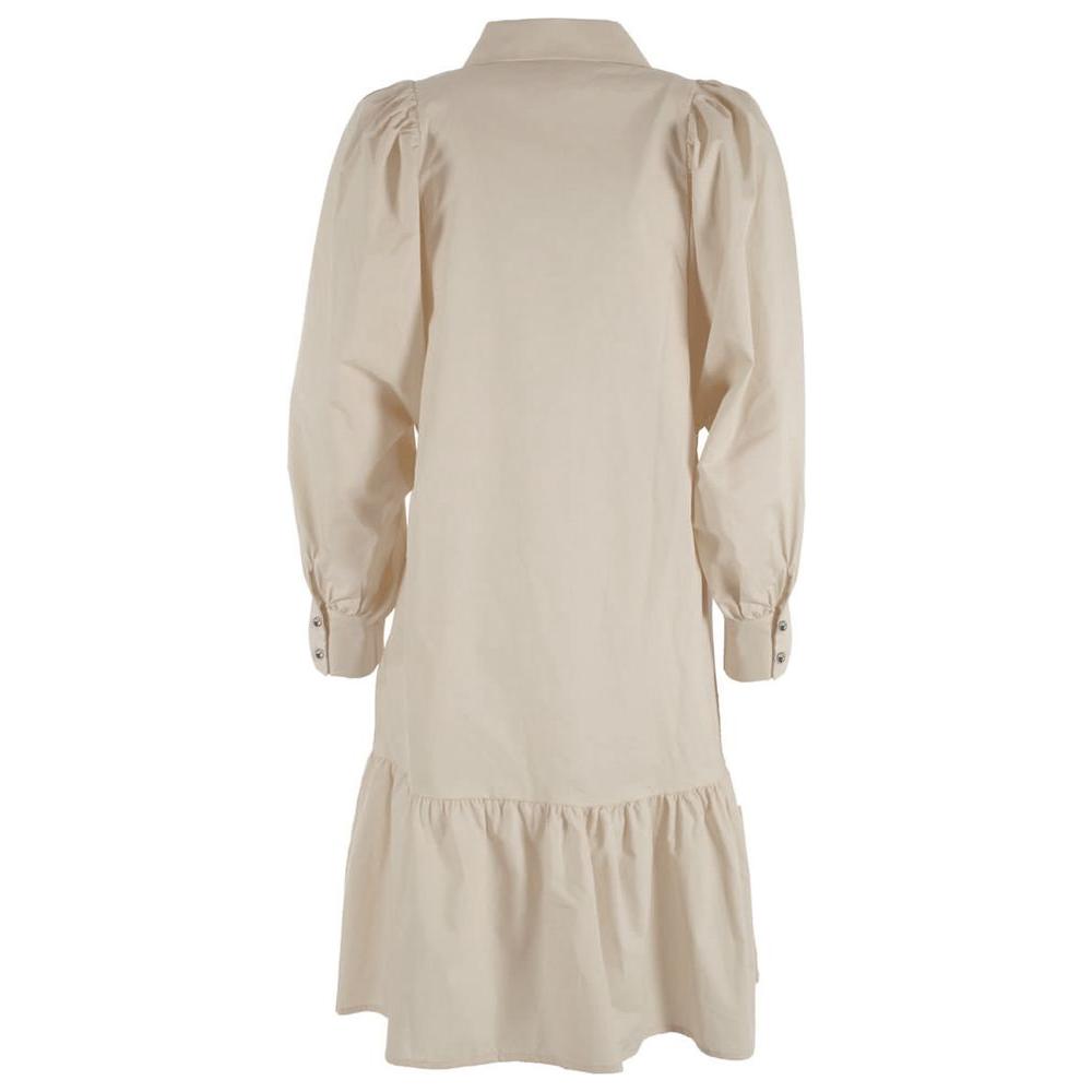 Yes ZeeBeige Cotton Dress with Gathered SleevesMcRichard Designer Brands£99.00