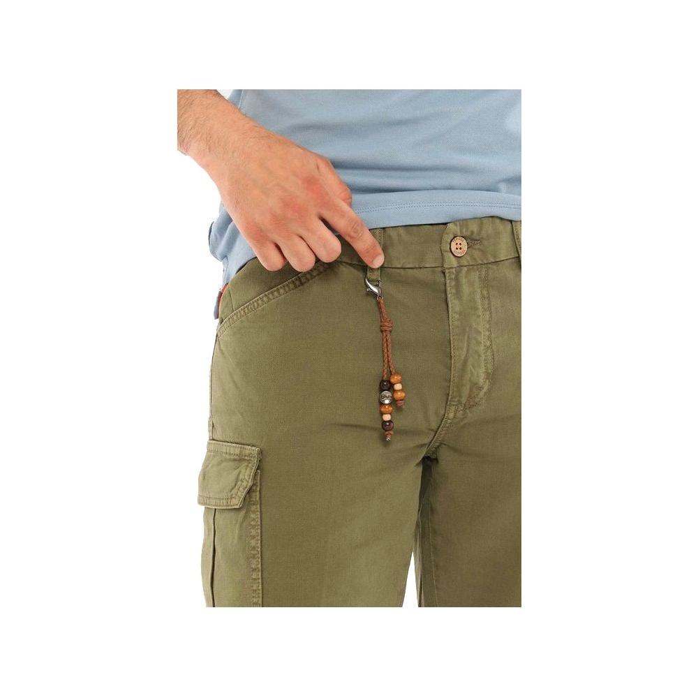 Yes Zee Chic Cargo Bermuda Shorts in Green green-cotton-short-4 product-12202-1360388615-509abd6a-af4.jpg