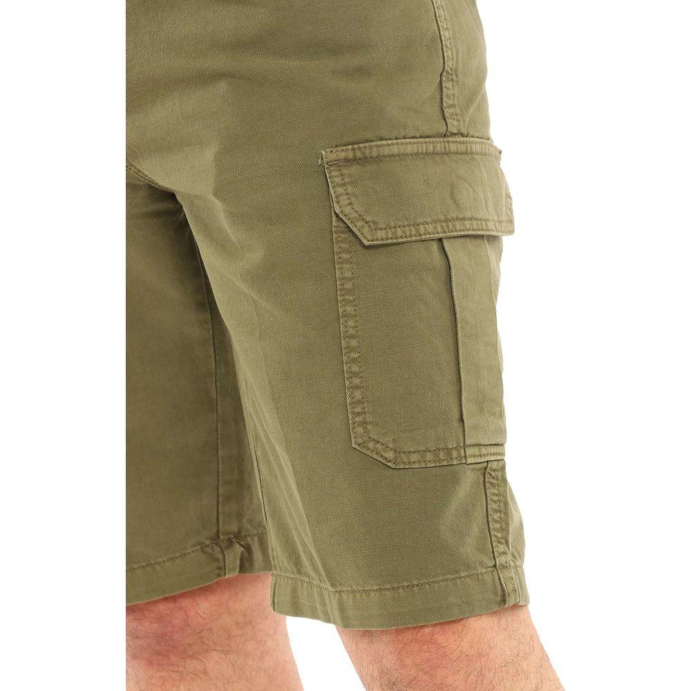 Yes Zee Chic Cargo Bermuda Shorts in Green green-cotton-short-4 product-12202-1492654992-5846dafa-162.jpg