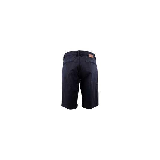 Yes Zee Chic Blue Cotton Bermuda Shorts for Men chic-blue-cotton-bermuda-shorts-for-men
