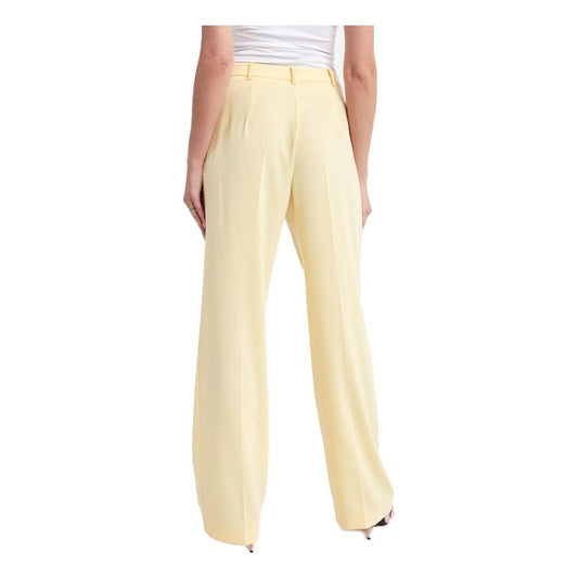 Patrizia Pepe | Yellow Polyester Jeans & Pant| McRichard Designer Brands   
