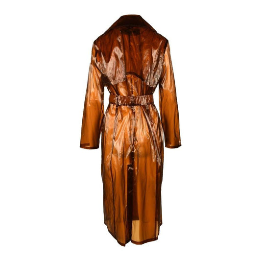 Patrizia Pepe | Brown Polyester Jackets & Coat| McRichard Designer Brands   