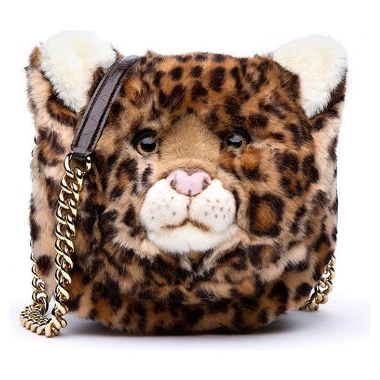 Dolce & Gabbana | Elegant Brown Shoulder Bag with Chain Strap| McRichard Designer Brands   