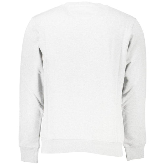 La Martina | White Cotton Sweater| McRichard Designer Brands   