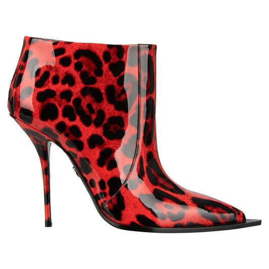 Dolce & Gabbana | Pink Leather Boot| McRichard Designer Brands   
