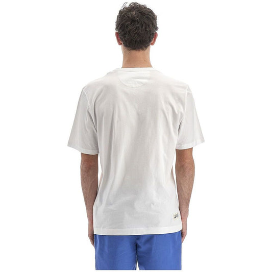 La Martina | White Cotton T-Shirt| McRichard Designer Brands   
