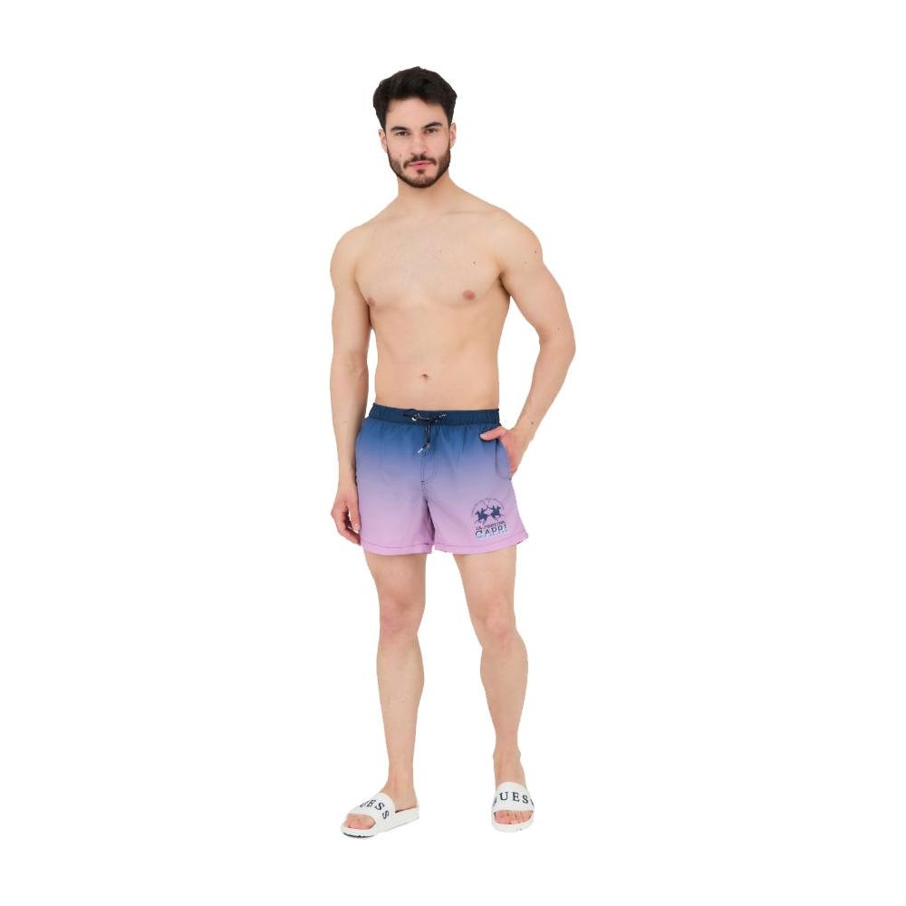 La Martina Dapper Multicolor Men's Boxer Swim Shorts multicolor-polyester-swimwear-3