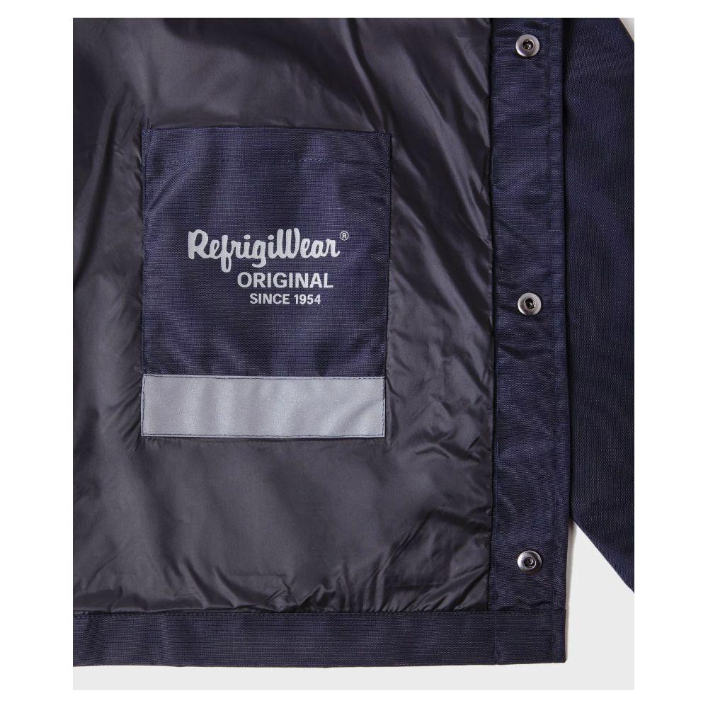 Refrigiwear Blue Polyamide Jacket blue-polyamide-jacket-1