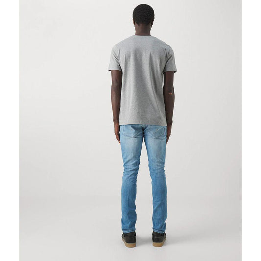 Dondup | Sleek Light Blue Stretch Denim for Men| McRichard Designer Brands   