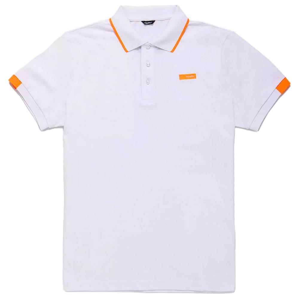 Refrigiwear Elegant Contrasting Collar Polo Shirt elegant-contrasting-collar-polo-shirt