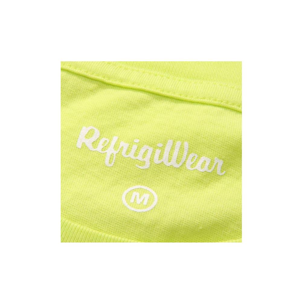 Refrigiwear Sunshine Yellow Logo Crew-Neck Tee sunshine-yellow-logo-crew-neck-tee