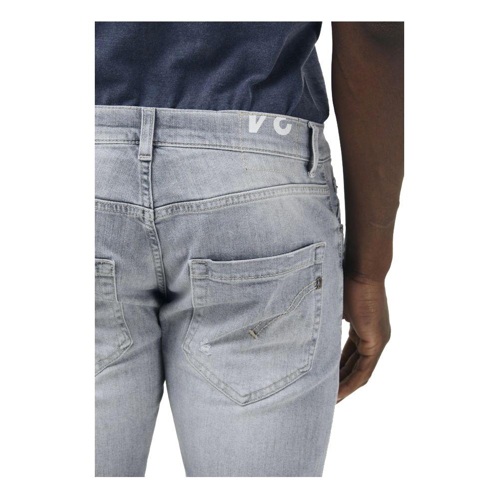 Dondup | Elegant Grey Stretch Icon Jeans| McRichard Designer Brands   