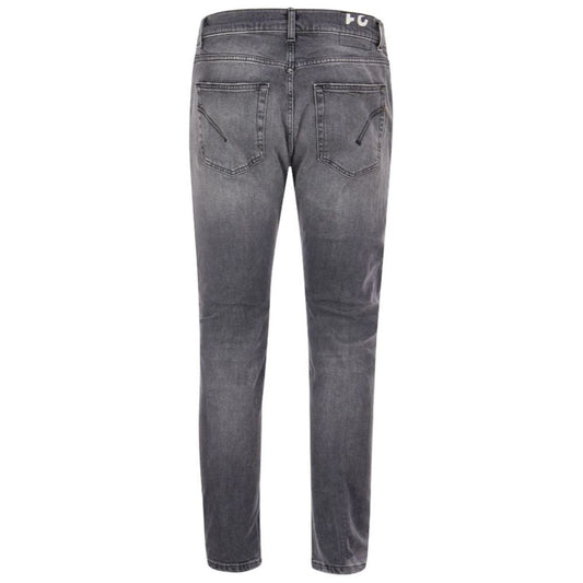 Chic Grey Dian Jeans with Distressed Detailing