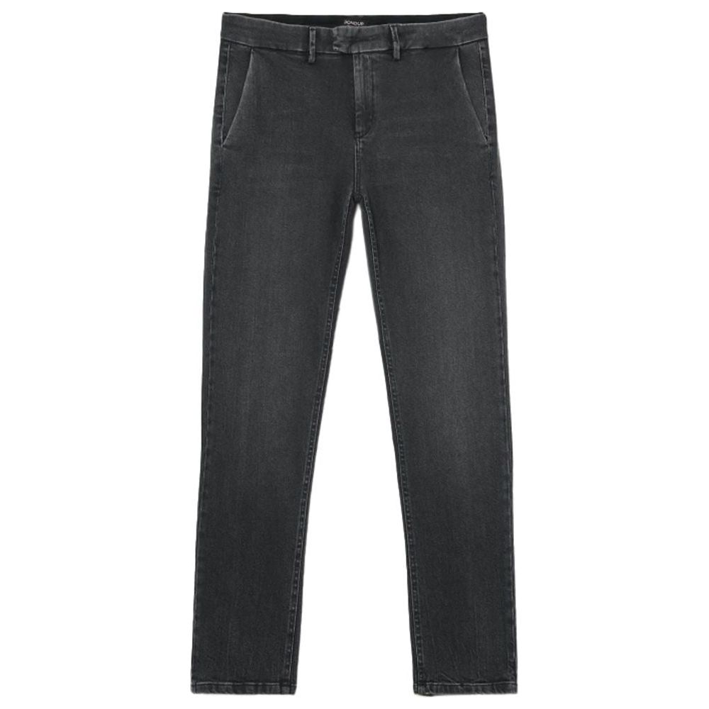 Dondup Sleek Black Stretch Denim Jeans sleek-black-stretch-denim-jeans