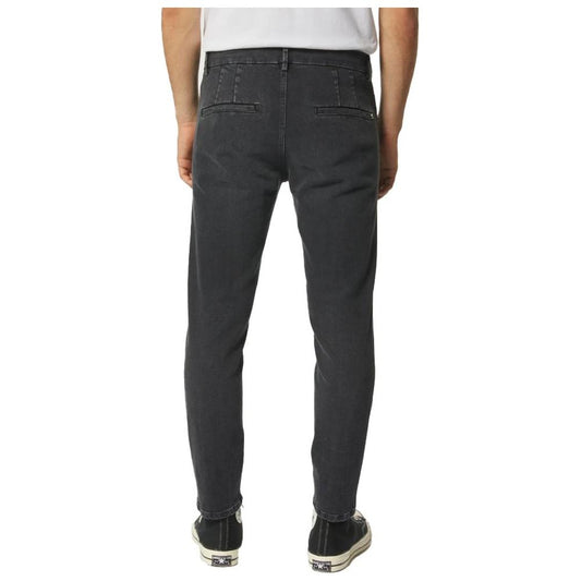 Dondup | Sleek Black Stretch Denim Jeans| McRichard Designer Brands   
