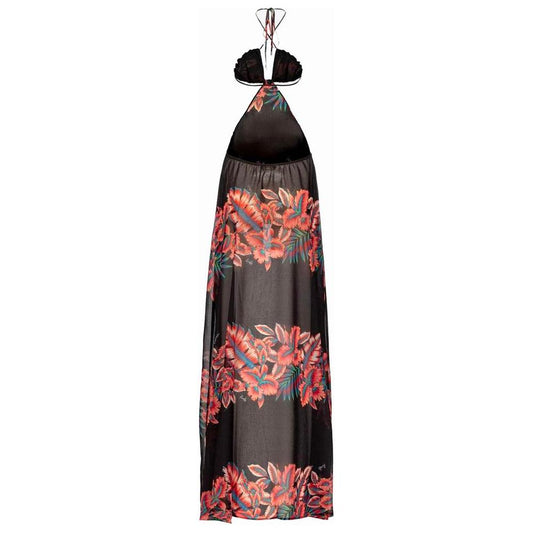 PINKO | Elegant Floral Split Dress in Translucent Pink| McRichard Designer Brands   