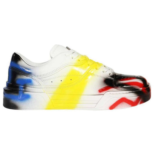 Dolce & Gabbana | Stylish Airbrushed Luxe Sneakers| McRichard Designer Brands   