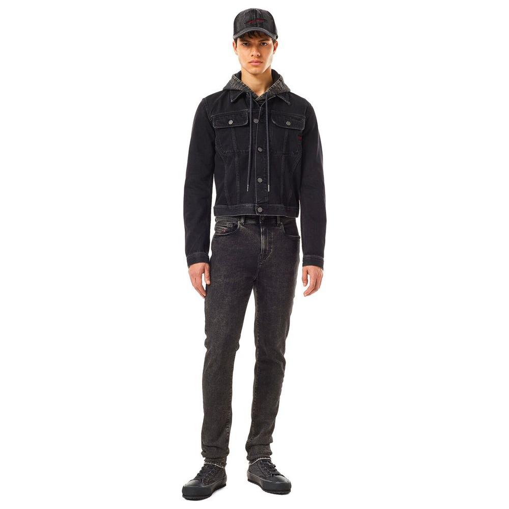 Diesel Black Cotton Jeans & Pant black-cotton-jeans-pant-13