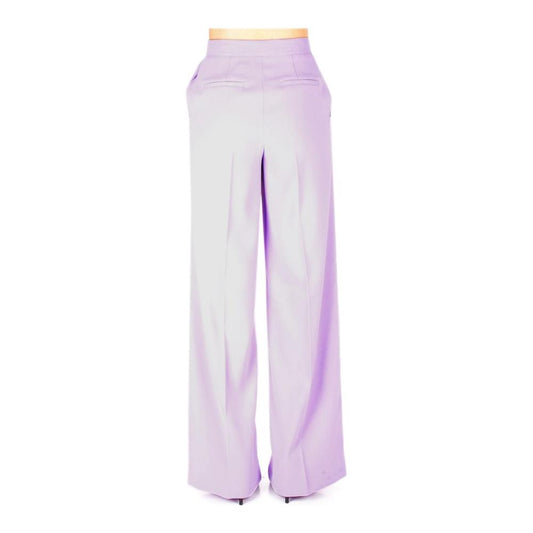 PINKO Elegant High-Waist Crepe Trousers elegant-high-waist-crepe-trousers