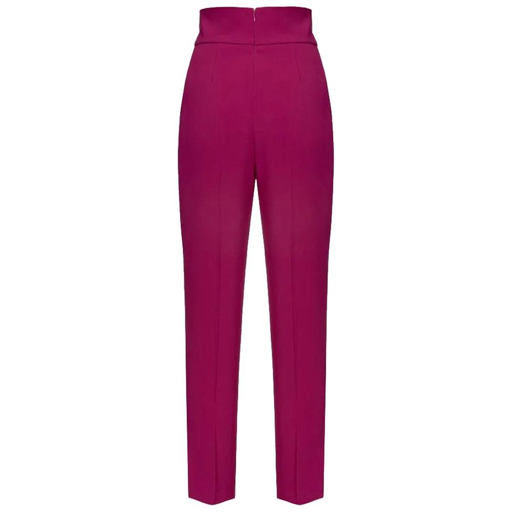PINKO Purple Polyester Jeans & Pant purple-polyester-jeans-pant
