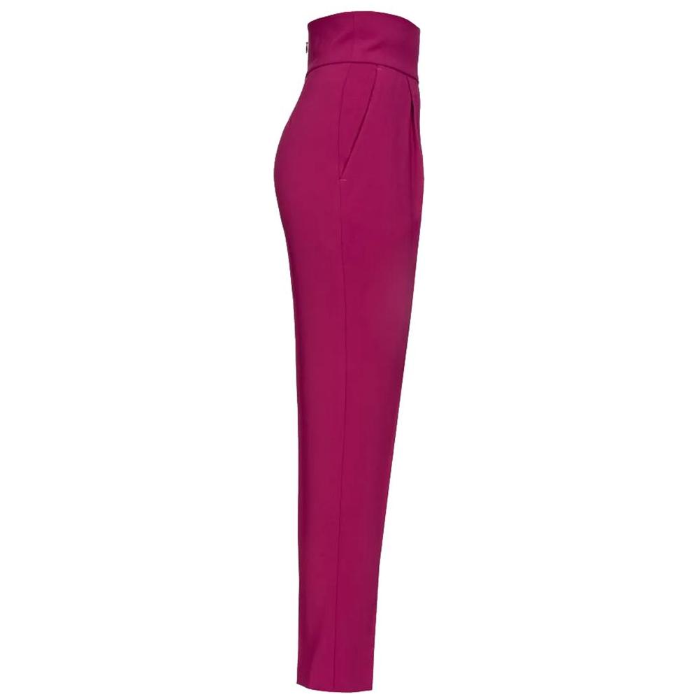 PINKO Purple Polyester Jeans & Pant purple-polyester-jeans-pant