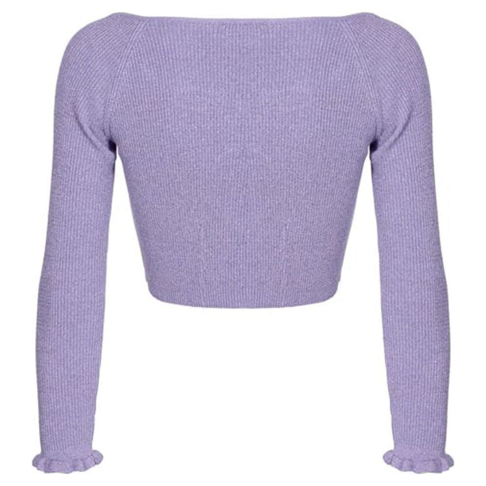 PINKO Purple Viscose Sweater purple-viscose-sweater