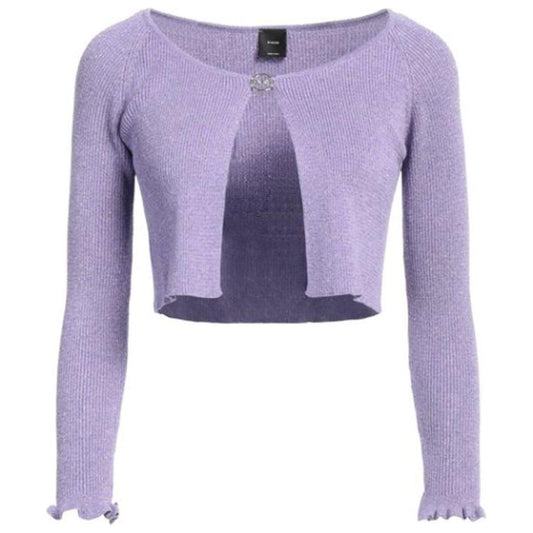 PINKO Purple Viscose Sweater purple-viscose-sweater