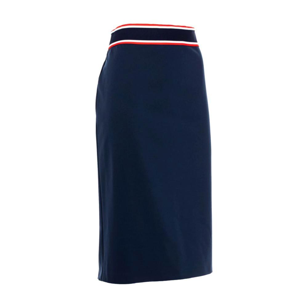 PINKO Blue Viscose Skirt blue-viscose-skirt