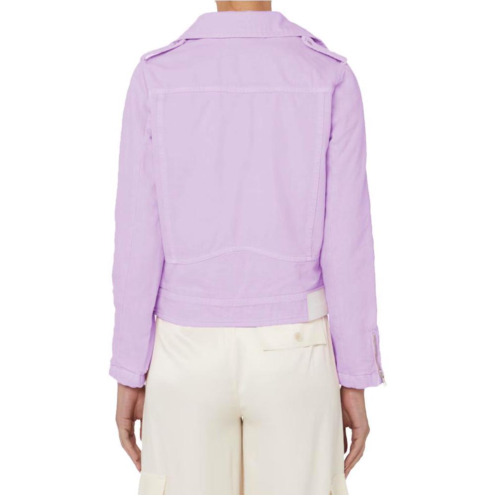 Hinnominate Purple Cotton Jackets & Coat purple-cotton-jackets-coat