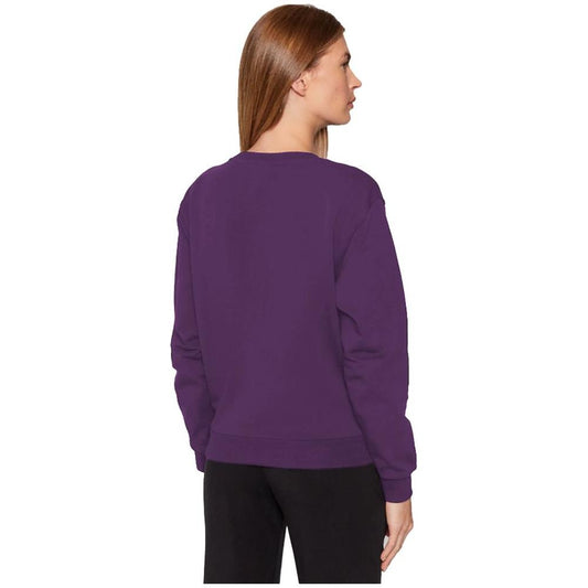 Moschino Purple Cotton Sweater purple-cotton-sweater-2