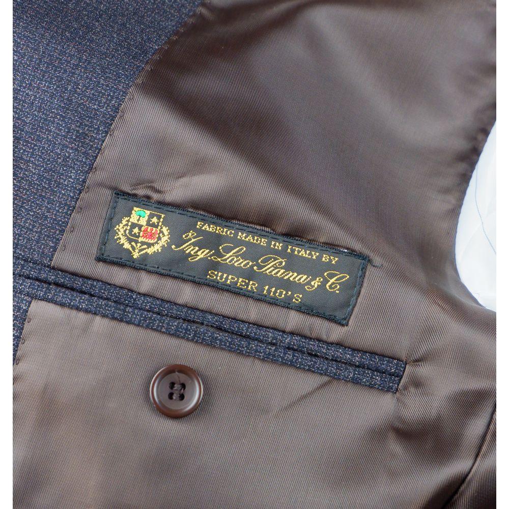 Made in Italy Brown Wool Vergine Blazer brown-wool-vergine-blazer