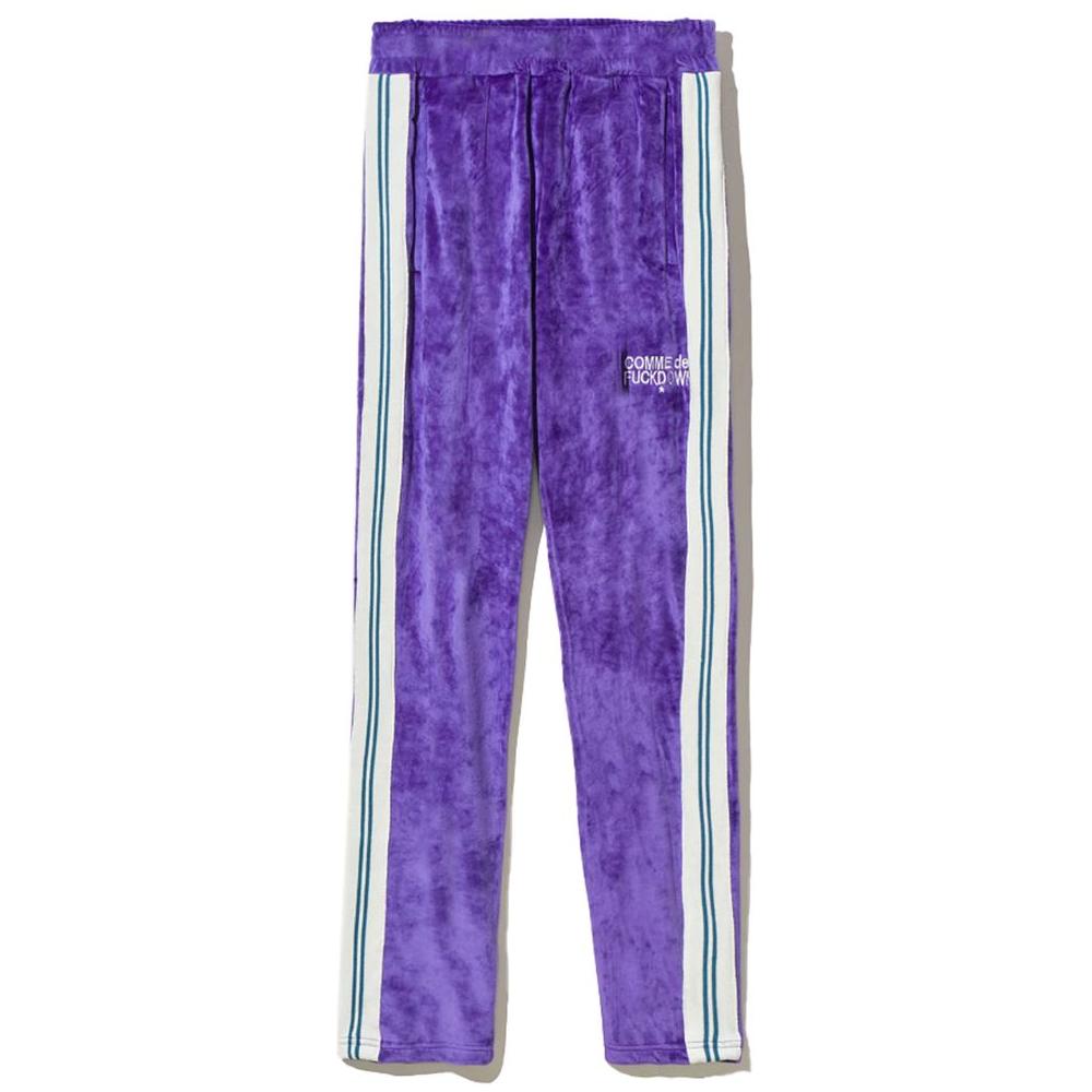 Comme Des Fuckdown Purple Polyester Jeans & Pant purple-polyester-jeans-pant-2