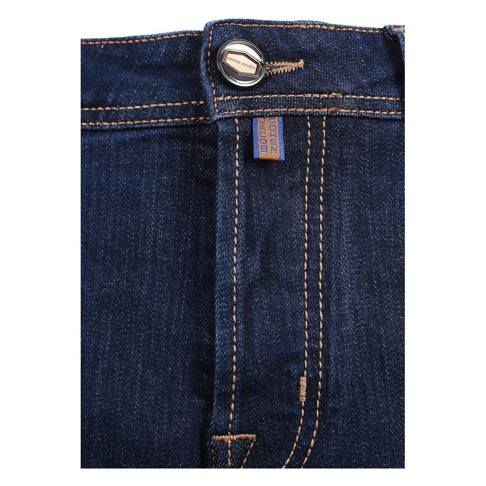 Jacob Cohen Blue Cotton Jeans & Pant blue-cotton-jeans-pant-73