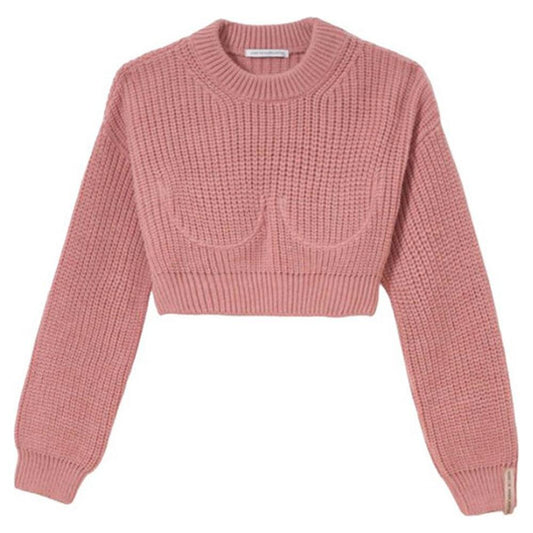 Mar De Margaritas Pink Acrylic Sweater pink-acrylic-sweater
