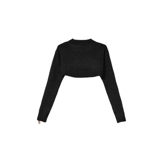 Mar De Margaritas Black Acrylic Sweater black-acrylic-sweater