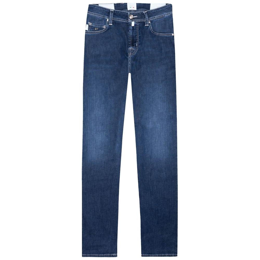 Tramarossa Blue Cotton Jeans & Pant blue-cotton-jeans-pant-69