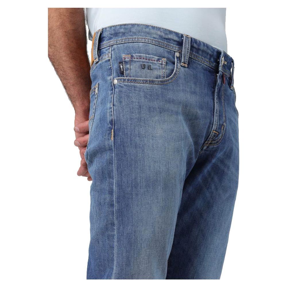 Tramarossa Blue Cotton Jeans & Pant blue-cotton-jeans-pant-19