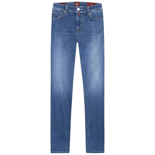 Tramarossa Light Blue Cotton Jeans & Pant light-blue-cotton-jeans-pant-1